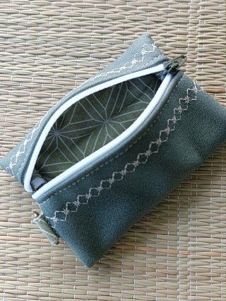 P'tit Flouze Mini. Vert Etoiles