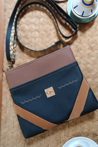 Sac Pochette Noir Marron | Collection Classy Blackie