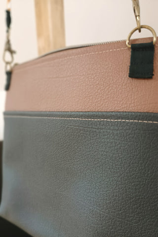 Sac Pochette Noir Marron | Collection Classy Blackie