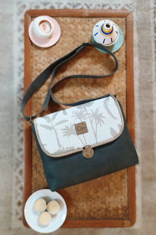 Rabat Maxi - Palmiers gris