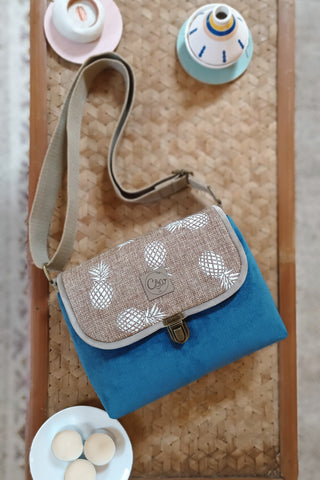 Rabat Mini - Bleu Ananas