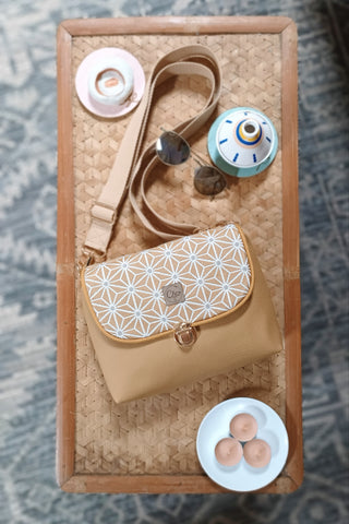 Rabat Mini - simili peau de pèche - Etoiles