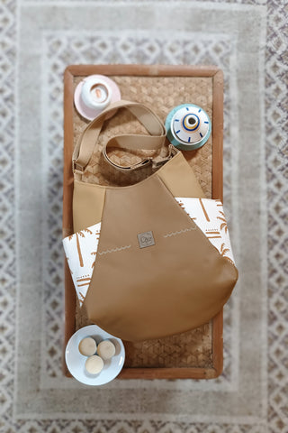 Sac Tulipe - Palmiers Camel