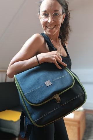 CôaDos Maxi - Sac à dos - Collection Classy Blackie